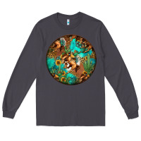 Smoke western pattern circle Long Sleeve Tee - Jasminsmagicworld