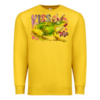 Lemon kiss me frog Premium Sweatshirt - RacoonDesign