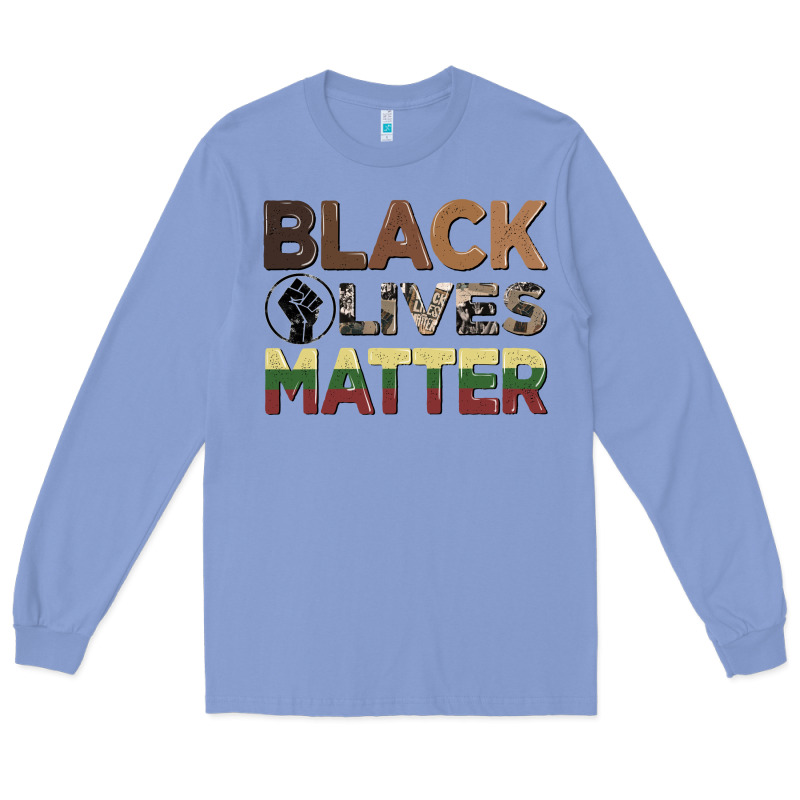 Black Lives Matter Juneteenth Long Sleeve Tee by CowGirlArtShop | Teevron
