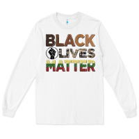 White black lives matter juneteenth Long Sleeve Tee - CowGirlArtShop