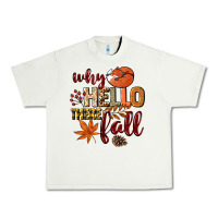 Pistachio Why hello there Fall Urban Heavy Tee - NancyCooperArtShop
