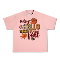Salmon Why hello there Fall Urban Heavy Tee - NancyCooperArtShop