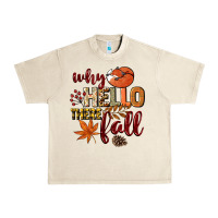 Sandshell Why hello there Fall Urban Heavy Tee - NancyCooperArtShop