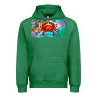 Emerald crab license plate Urban Hoodie - BarkalooDesign