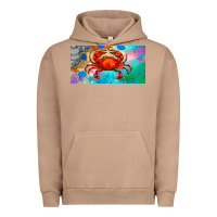 Pigment Burro crab license plate Urban Hoodie - BarkalooDesign