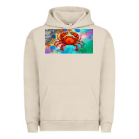 Pigment French Oak crab license plate Urban Hoodie - BarkalooDesign
