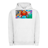 Pigment Lunar Rock crab license plate Urban Hoodie - BarkalooDesign