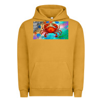 Pigment Peanut Butter crab license plate Urban Hoodie - BarkalooDesign