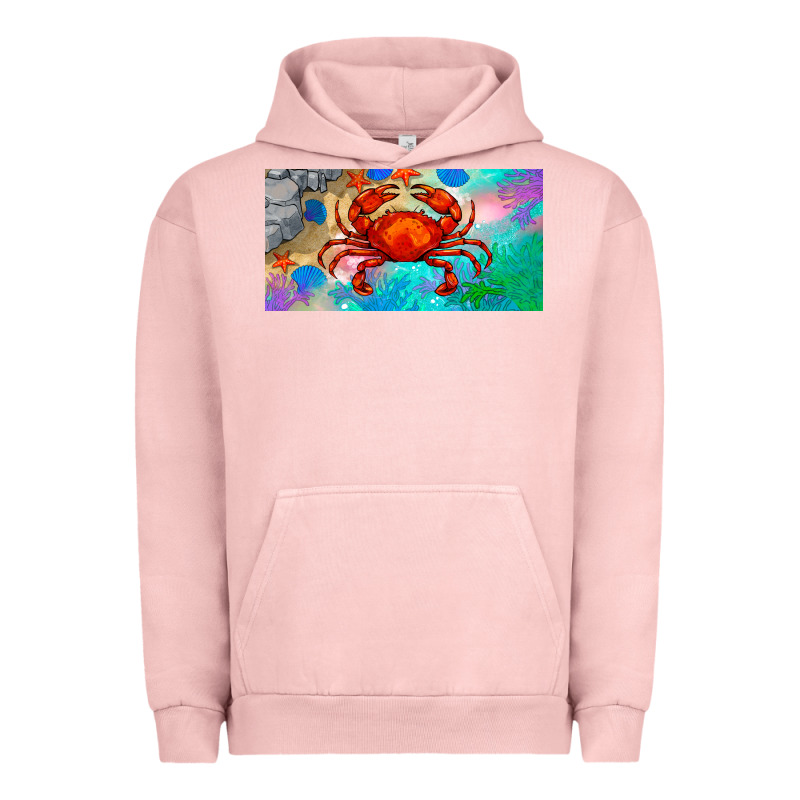 Crab License Plate Urban Hoodie by BarkalooDesign | Teevron