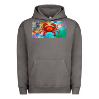 Pigment Tornado crab license plate Urban Hoodie - BarkalooDesign