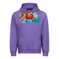 Tulip crab license plate Urban Hoodie - BarkalooDesign
