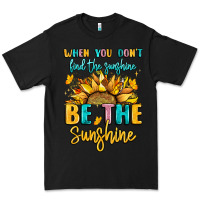Black when you dont find the sunshine be the sunshine Premium Tee - LillyAllenDesigns