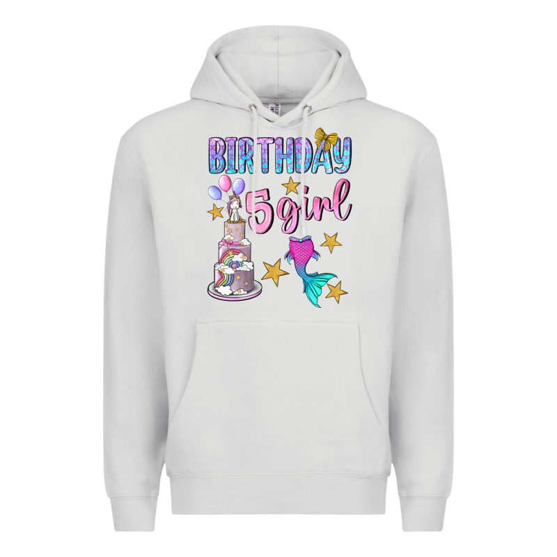 Birthday Girl 5 Premium Hoodie by BundleAndBundleShop | Teevron