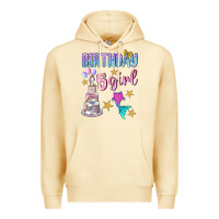 Pina Colada birthday girl 5 Premium Hoodie - BundleAndBundleShop