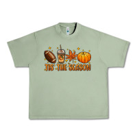 Oil Green Tis' the season Urban Heavy Tee - NancyCooperArtShop