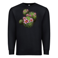 Black arizona fishhook cacti Premium Sweatshirt - LillyAllenDesigns