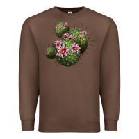 Chestnut arizona fishhook cacti Premium Sweatshirt - LillyAllenDesigns