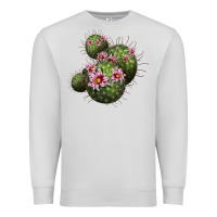 Dove Grey arizona fishhook cacti Premium Sweatshirt - LillyAllenDesigns