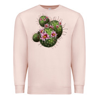 Pale Pink arizona fishhook cacti Premium Sweatshirt - LillyAllenDesigns