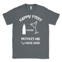Charcoal Heather Happy Fırst Cheers Mother's Day Owen 2020 Classic Tee - Bettercallsaul