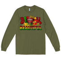 Army Green black and beautiful Long Sleeve Tee - CowGirlArtShop