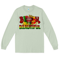 Matcha black and beautiful Long Sleeve Tee - CowGirlArtShop