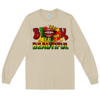 Mushroom black and beautiful Long Sleeve Tee - CowGirlArtShop