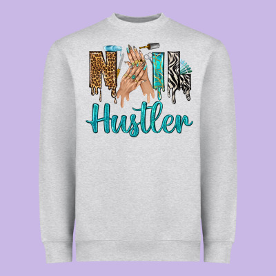 Nail Hustler Bbs Heavyweight Sweatshirt Designed By Bundleandbundleshop