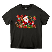 Asphalt joy christmas with santa bbs Heavy Core Tee - BundleAndBundleShop