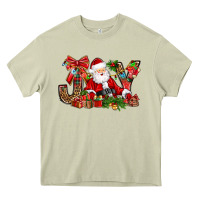 Mossy joy christmas with santa bbs Heavy Core Tee - BundleAndBundleShop