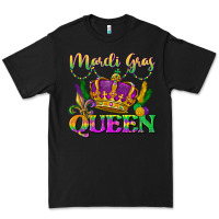 Black mardi gras queen Premium Tee - LillyAllenDesigns