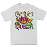 Dove Grey mardi gras queen Premium Tee - LillyAllenDesigns