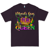 Plum mardi gras queen Premium Tee - LillyAllenDesigns