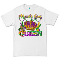 White mardi gras queen Premium Tee - LillyAllenDesigns