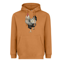 Meerkat wyandotte rooster Heavyweight Hoodie - LillyAllenDesigns