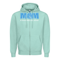 Seafoam lil autism mom Zipper Hoodie - CowhideDigitalArt