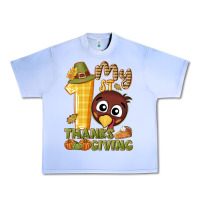 Grape Ice My 1st Thanksgiving with turkey Urban Heavy Tee - NancyCooperArtShop