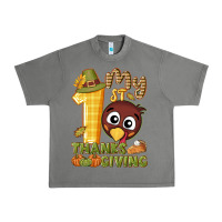 Tornado My 1st Thanksgiving with turkey Urban Heavy Tee - NancyCooperArtShop