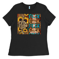 Black fuck Ladies Tee - LillyAllenDesigns