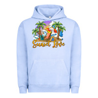 Pigment Grape Ice sunset love Urban Hoodie - BarkalooDesign