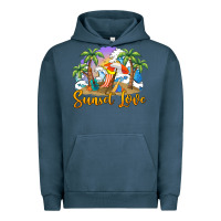 Pigment Midnight Navy sunset love Urban Hoodie - BarkalooDesign