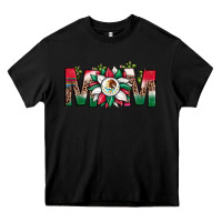Black mexican flag sunflower mom leopard Heavy Core Tee - JahusDesignShop