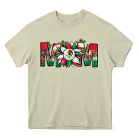 Mossy mexican flag sunflower mom leopard Heavy Core Tee - JahusDesignShop