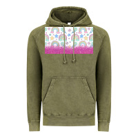 Vintage Olive doodle doodle rainbow Vintage Hoodie - TumblerDesignByShophia