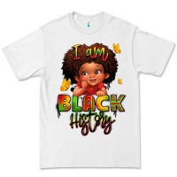 White i am black history juneteenth Premium Tee - LillyAllenDesigns