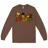 Chestnut black is beautiful Long Sleeve Tee - CowGirlArtShop