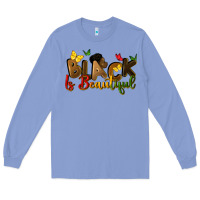 Colony Blue black is beautiful Long Sleeve Tee - CowGirlArtShop