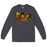 Smoke black is beautiful Long Sleeve Tee - CowGirlArtShop