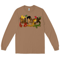 Toasted Coconut black is beautiful Long Sleeve Tee - CowGirlArtShop