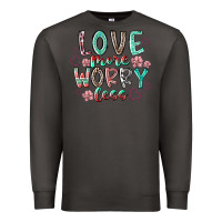 Smoke love more worry less Premium Sweatshirt - RacoonDesign